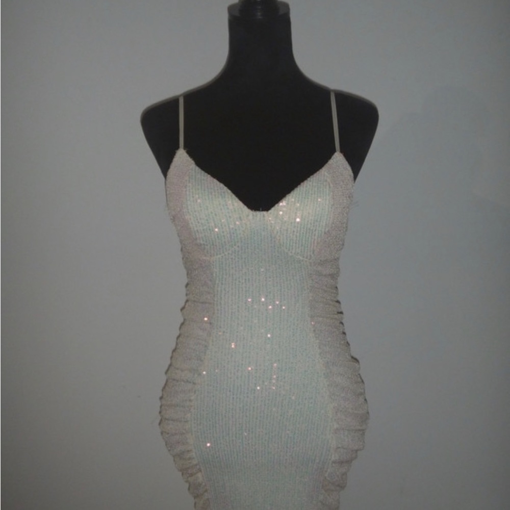 Sequined Mini Dress - Picture 2 of 3